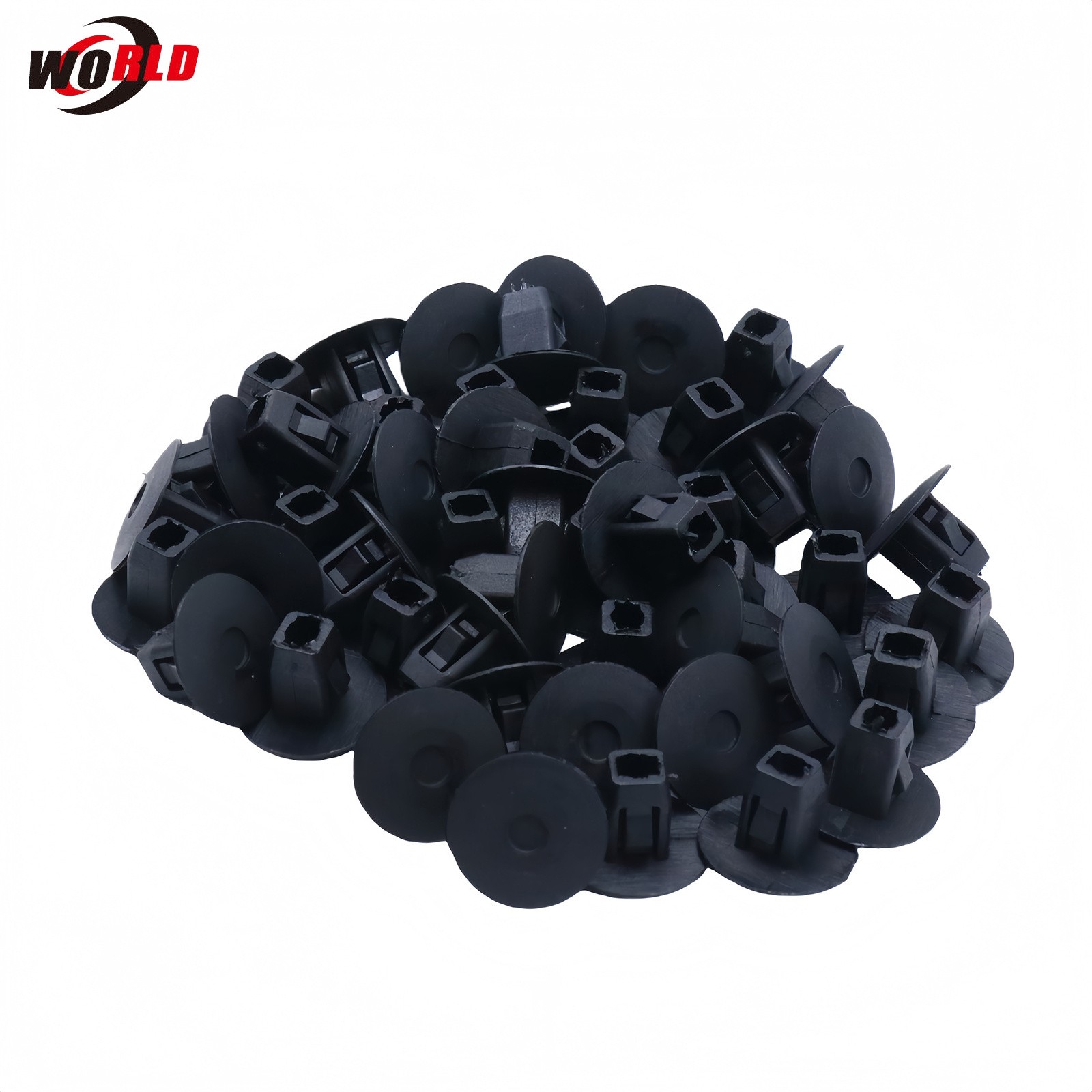 50x Black Fender Apron Grommet Nut Clips 90682-SEA-003 963572D For Honda Acura