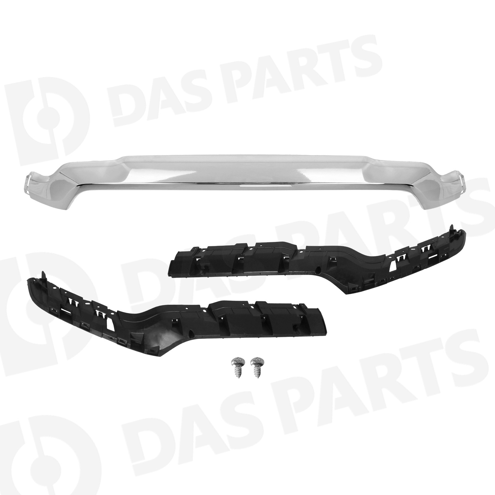 Chrome Front Upper Grille Molding Trim Garnish For 2019-2024 Ram 2500 3500 4500