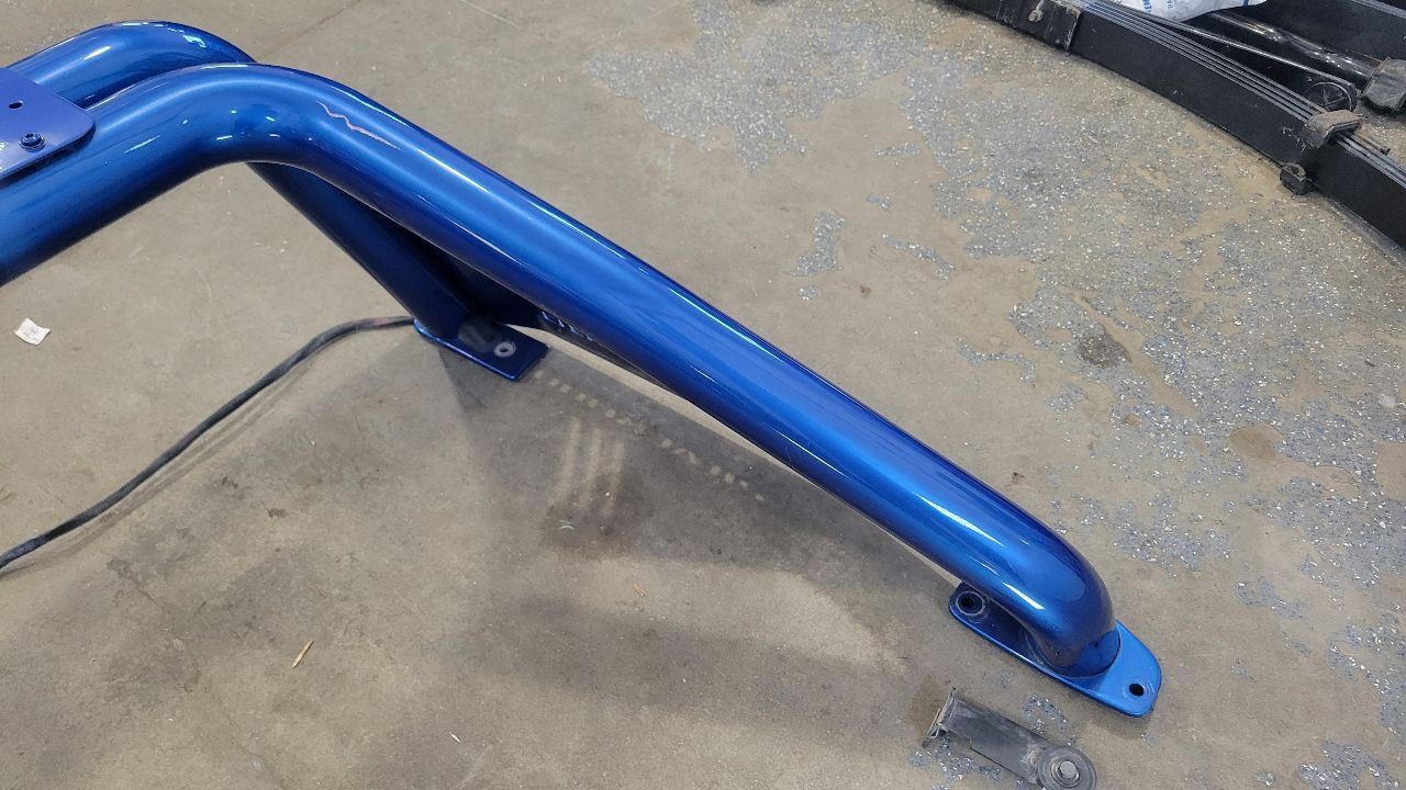 2019-2025 SILVERADO OEM BED SPORT APPEARANCE ROLL BAR REAR BLUE 19-25