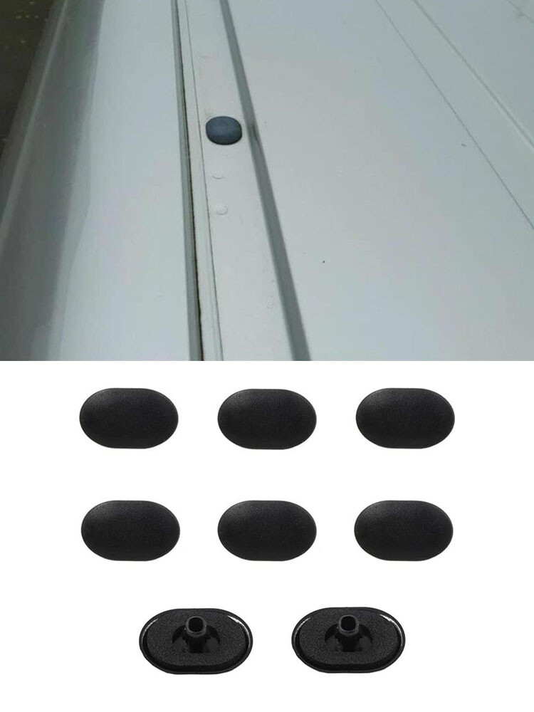 Roof Rack Grommet Connector Cap Plastic Black For Ford Transit Connect 14-20