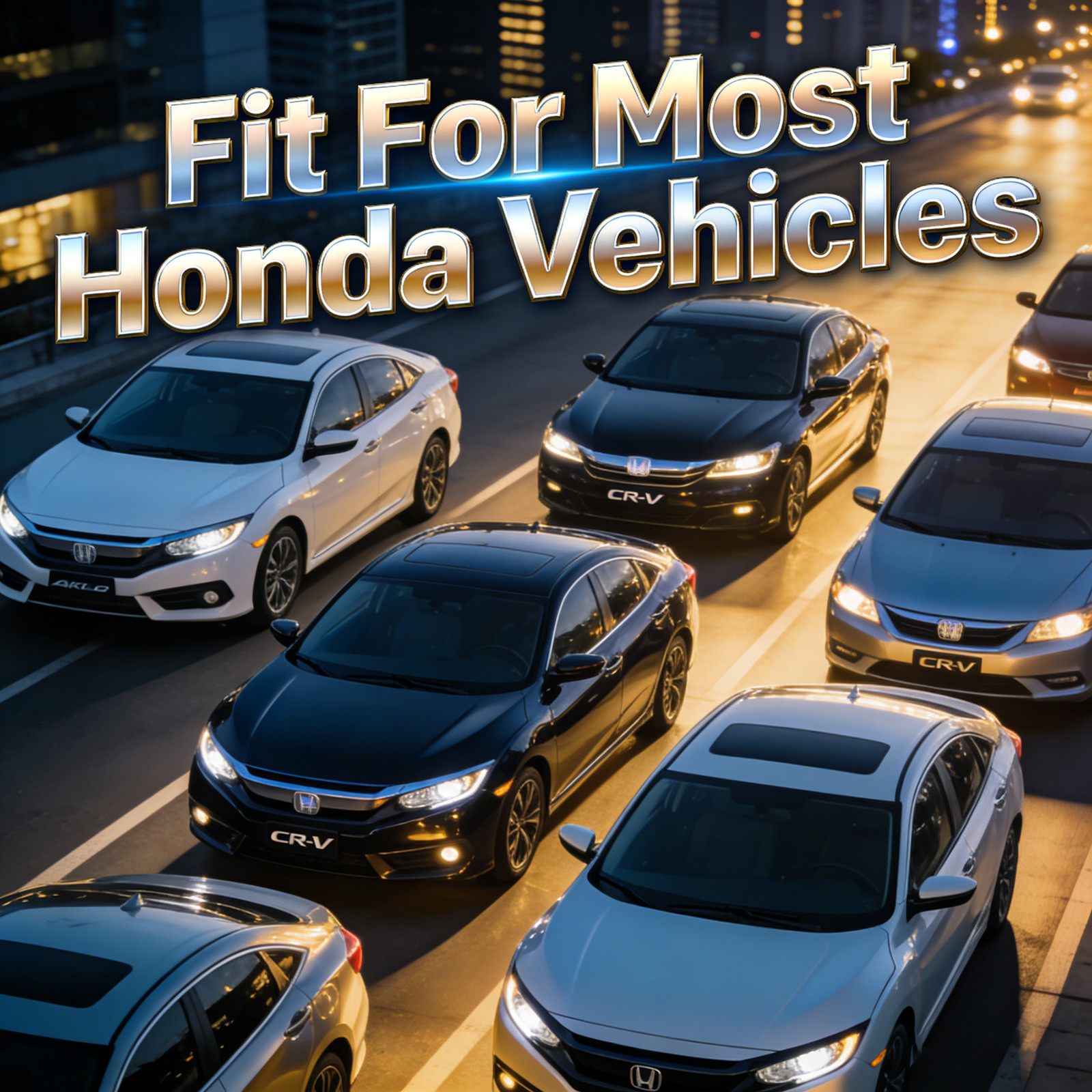 For Honda 9PCS Door Sill Protector 2.8in Wide Custom Fit Anti-Scratch Guards Kit
