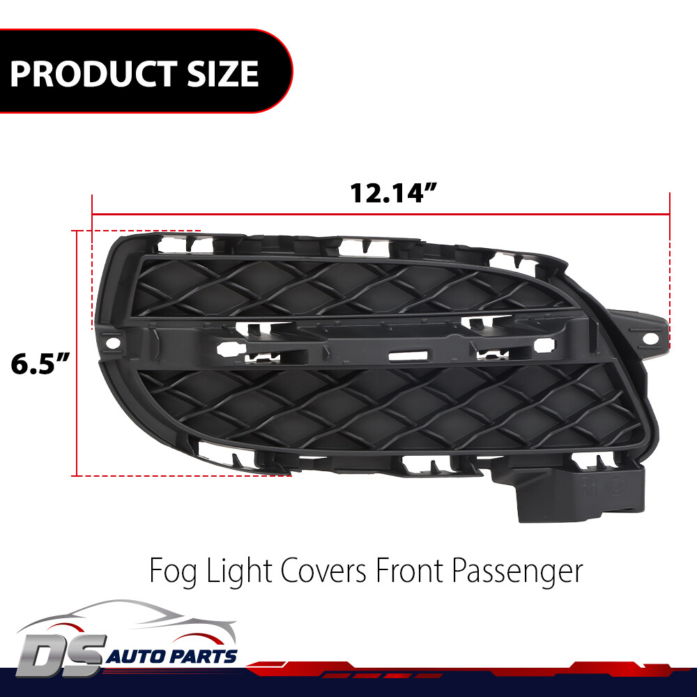 FOG LIGHT COVERS FRONT PASSENGER RIGHT SIDE HAND C2D5681 FIT FOR JAGUAR XJR XJ