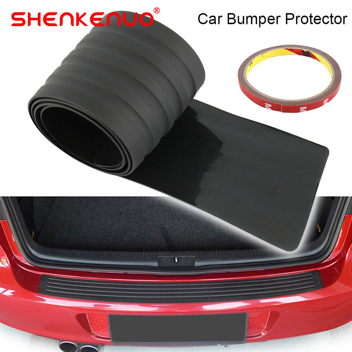 FOR Dodge Journey 2011-2022 Rear Bumper Protector Gard Trim Rubber Cover US tock