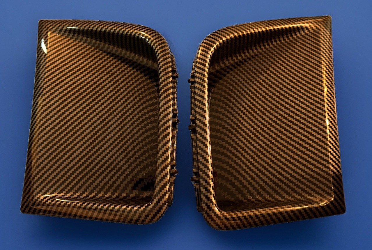 2PCS Bumper Side Air Vent Grill Covers – 2008-2014 Subaru Impreza WRX/WRX STI EH