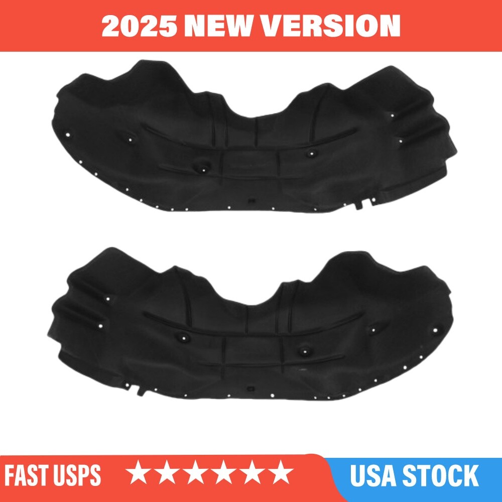 For Chevrolet Silverado 2016-2018 Fender Liner Front Driver and Passenger Side