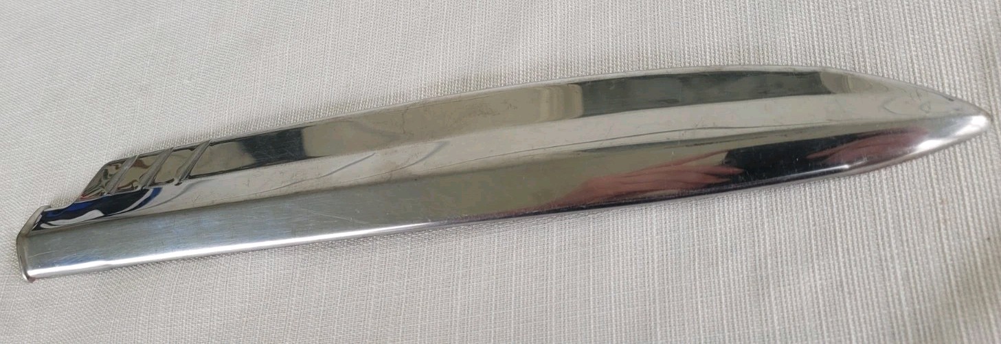 OEM 1952 Ford Customline Crestline RH Front Fender Spear Moulding Trim