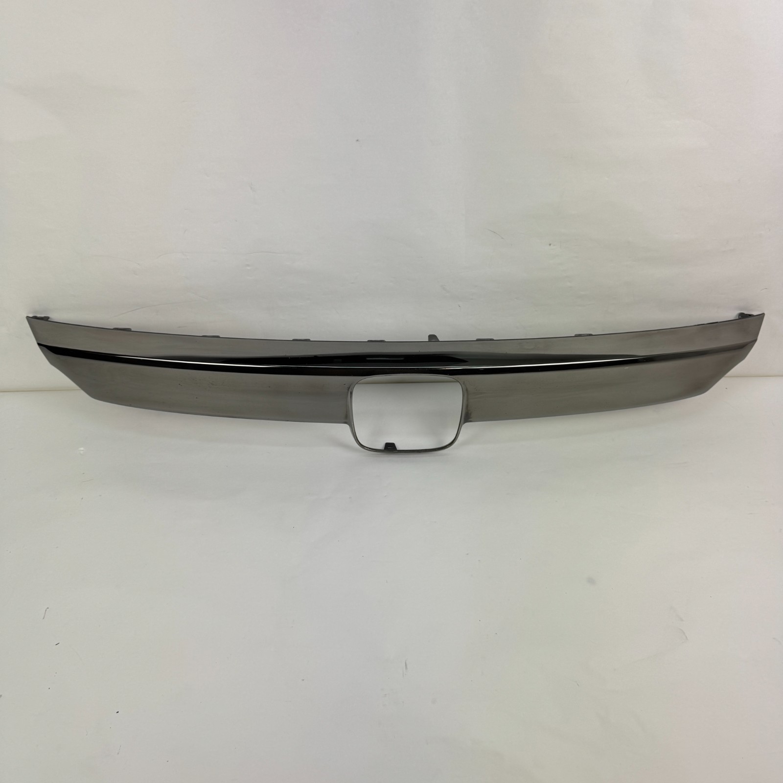 OEM 2018-2020 Honda Accord Dark Chrome Front Upper Grille Molding 71122-TVA-A11