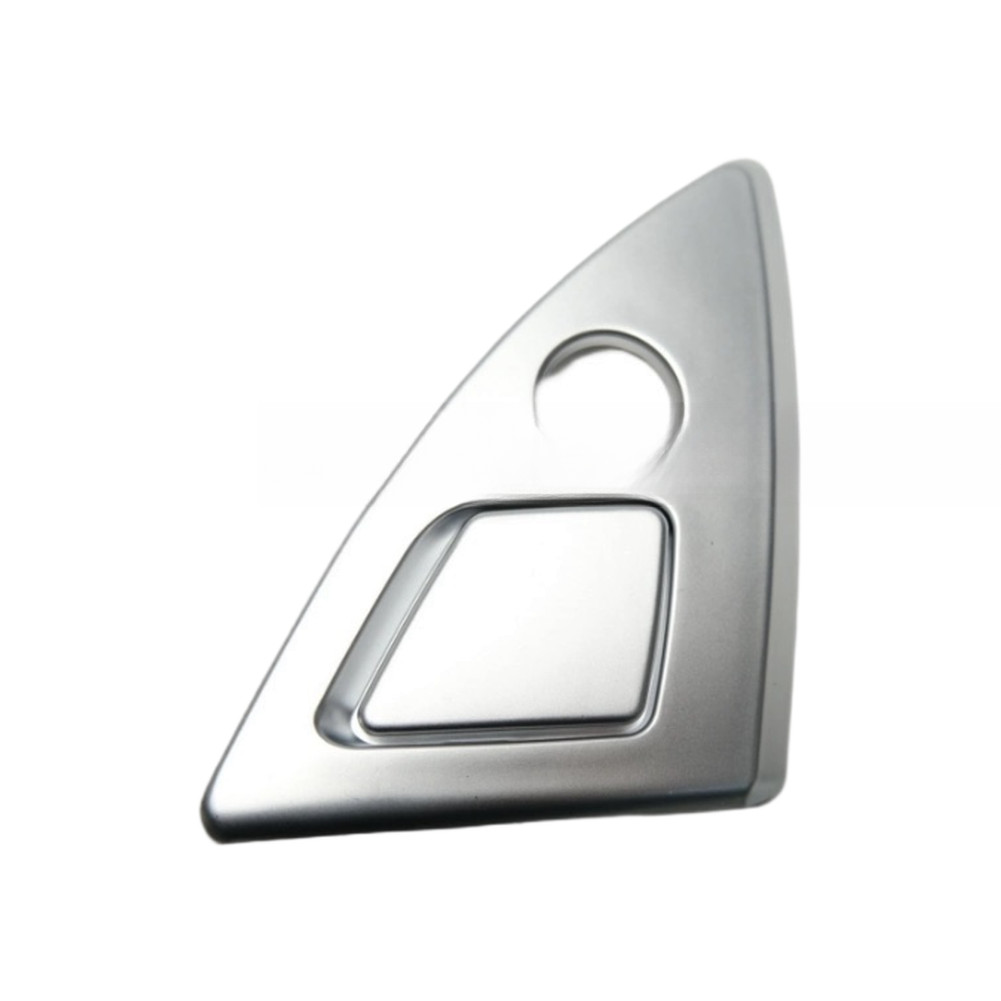 Black Silver Centre Console Storage Compartment Button for BMW For 5 Series
