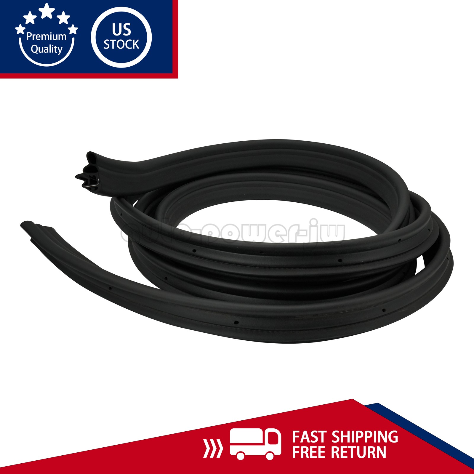 For 2007-2014 GMC Chevrolet Cadillac Rear side Door Weatherstrip 22766416