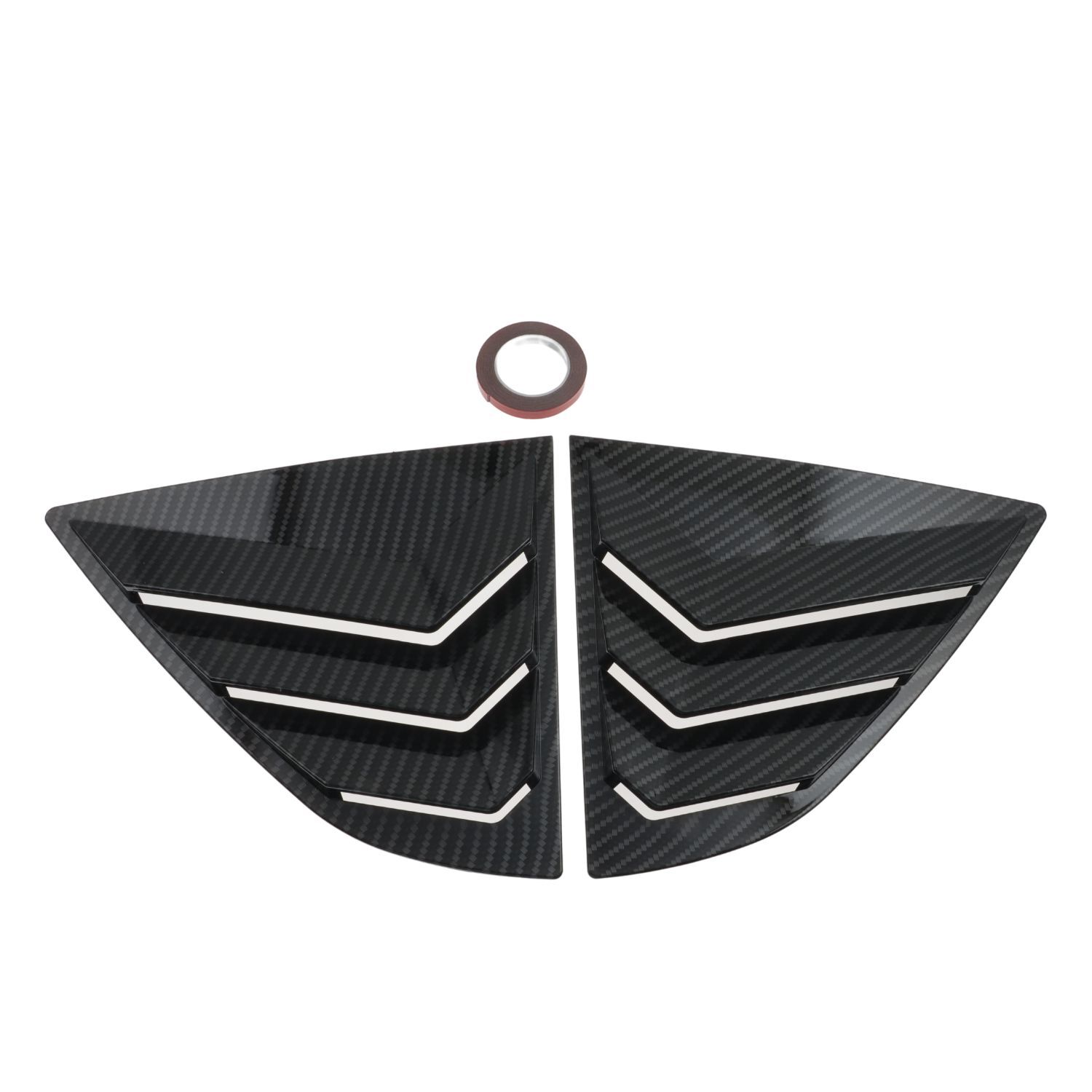 1x Window Louver Rear Side Vent Cover Trim for Mitsubishi Lancer ES GT GTS SE DE
