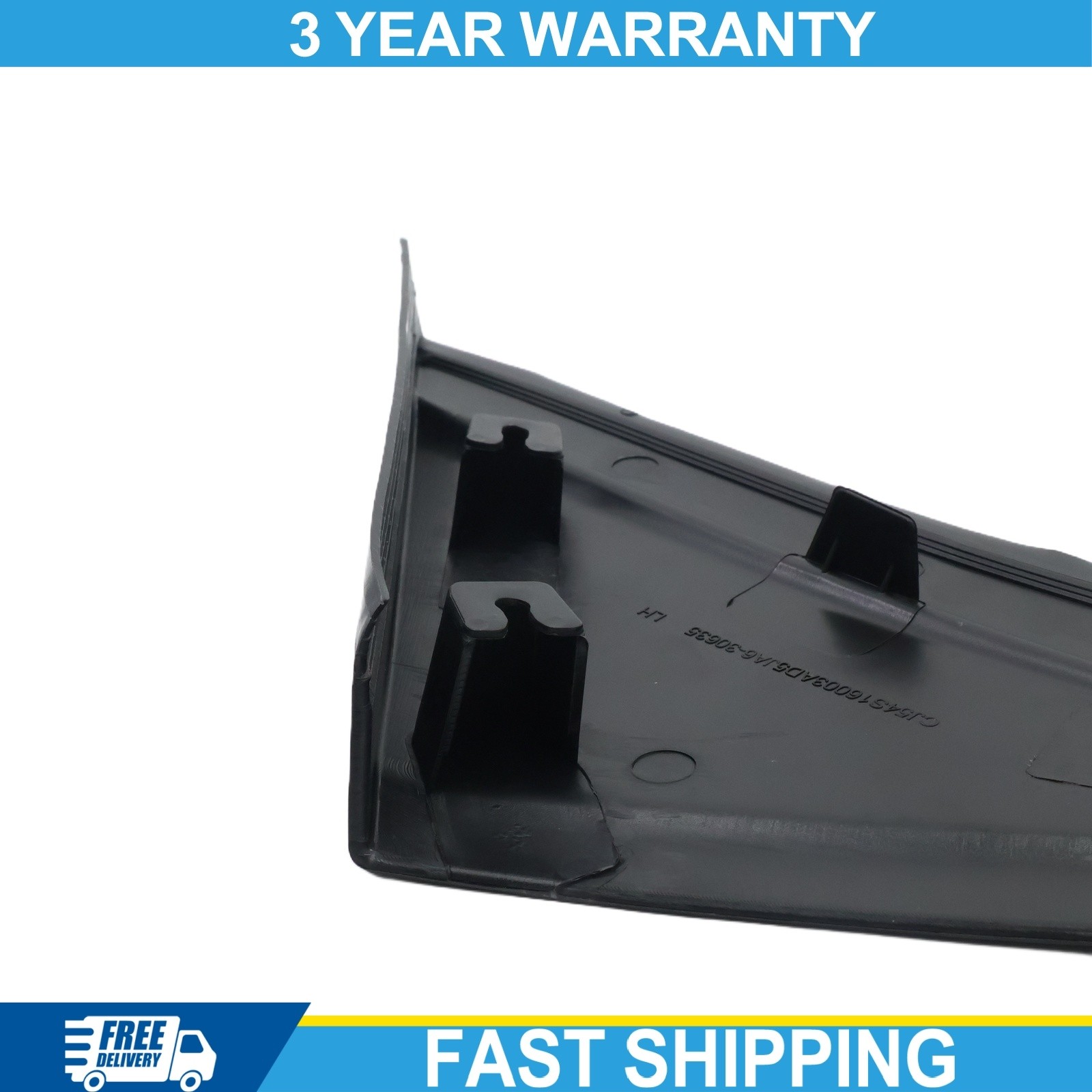 New Front Left+Right Mirror Corner Triangle Fender Cover For 2013-19 Ford Escap