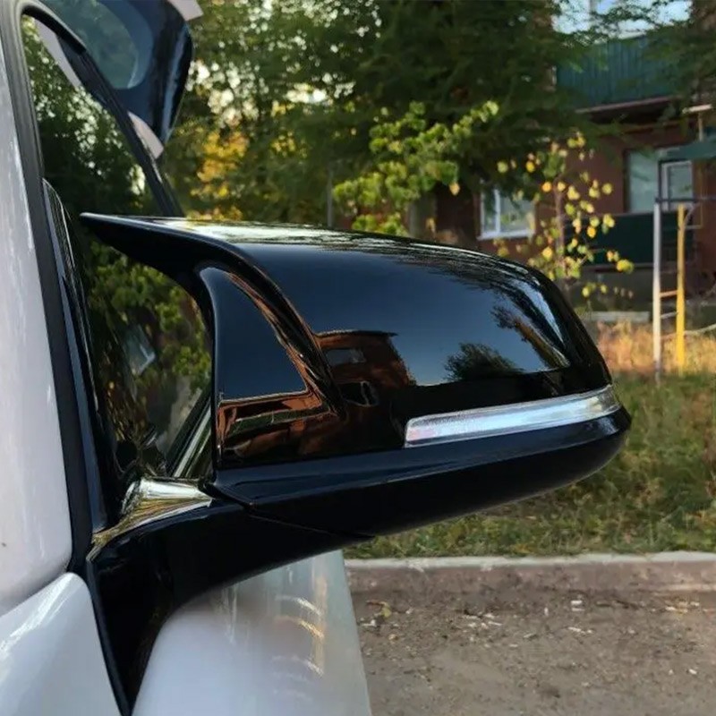 Glossy Black Wing Mirror Cover Cap Fits BMW F20 F21 F30 F31 F32 F36 X1 E84 F87
