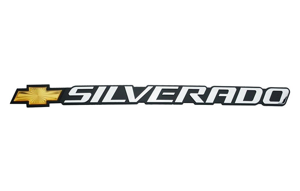 2Pc Set Kit Rear Taigate Emblem Fit for Silverado 1500 2500HD Truck 15114063