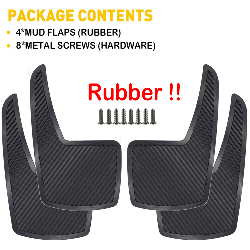 New For Toyota Tacoma Sports Rally Splash Guards Mud Flaps
