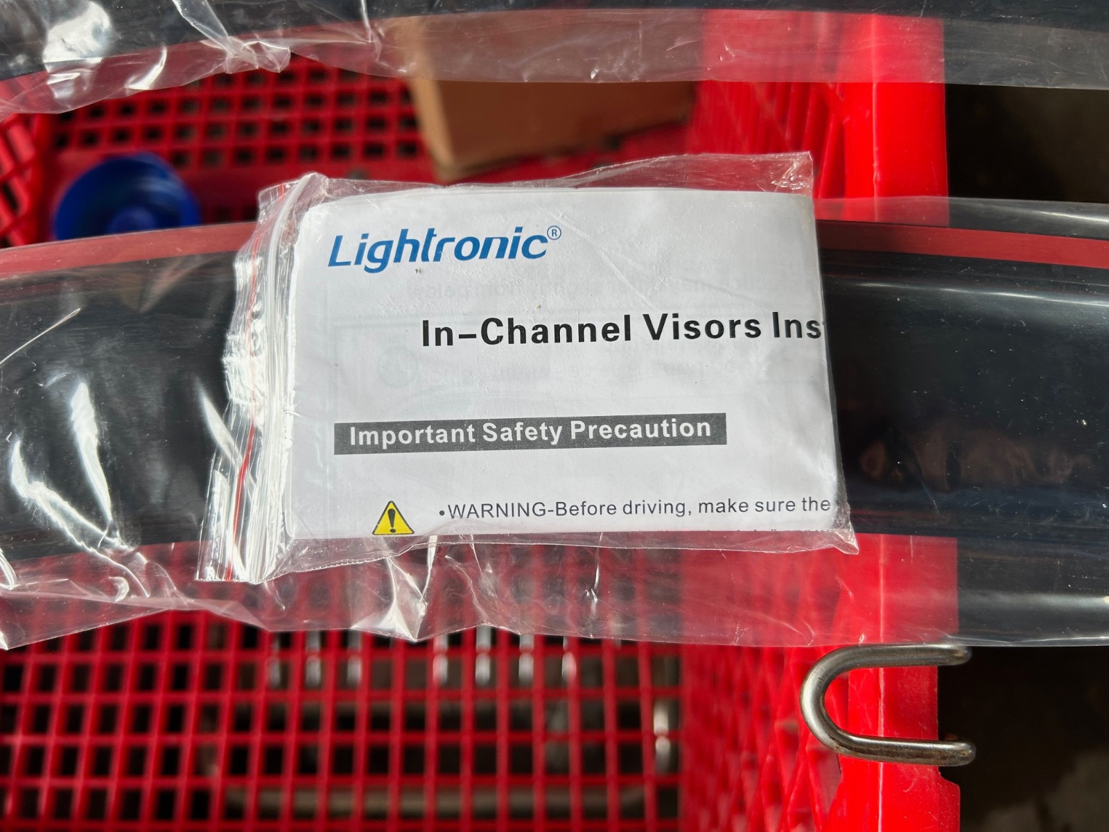 Lightronic in Channel Visors WV194805 24AK004 Siverado truck sun rain GUARDS