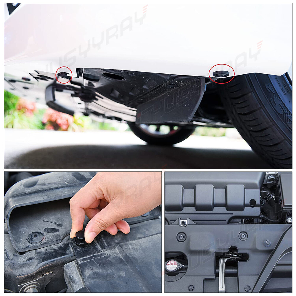 100x Bumper Fender Clip Retainer 10mm Hole For Subaru BRZ Ascent Outback WRX STI