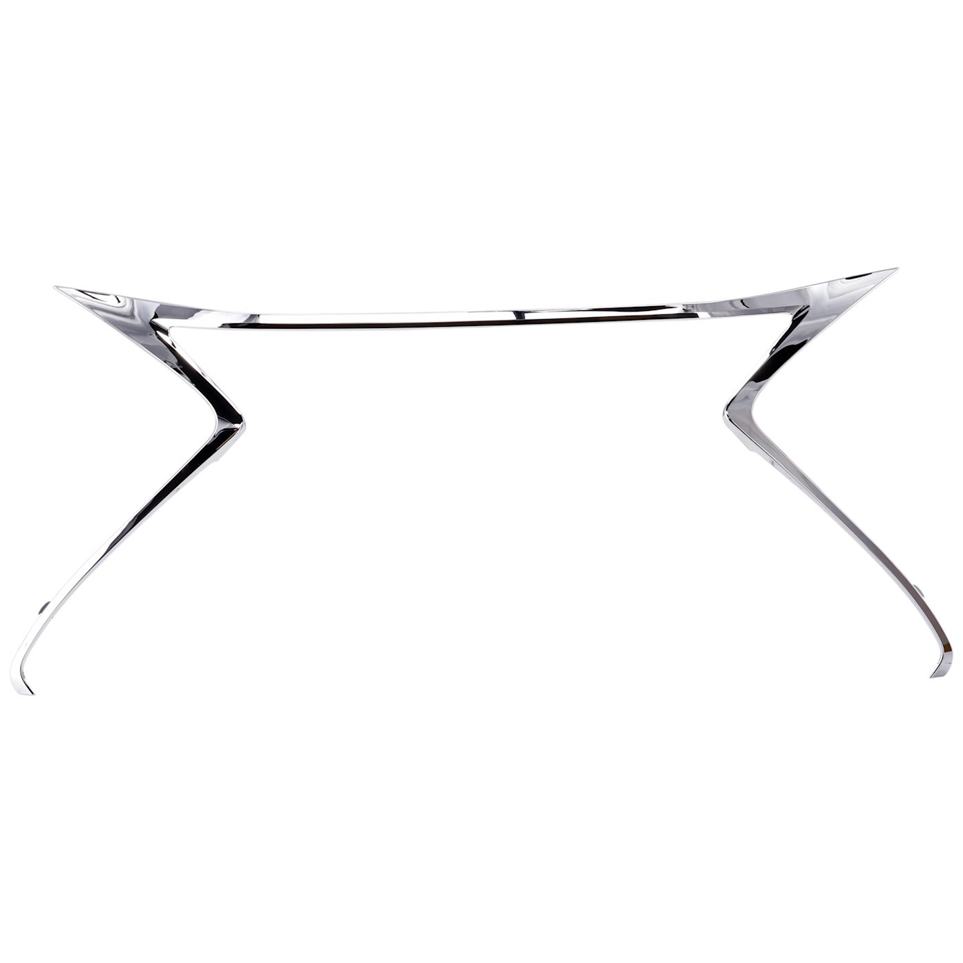Set of 2 Grille Trims Grill Upper Chrome for Lexus ES350 ES300h 2016-2018 Pair