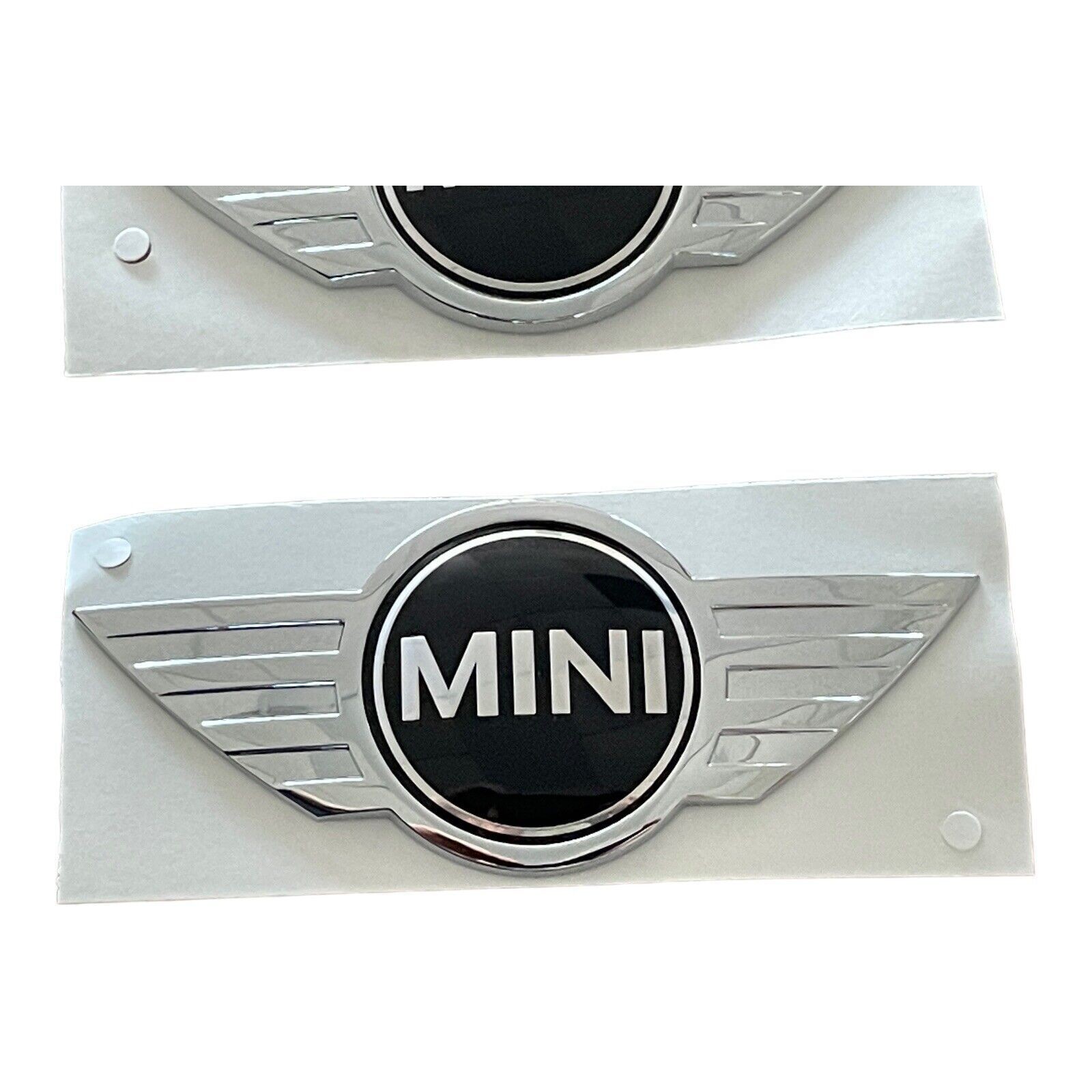2007-2013 Mini Cooper S Front and Rear Emblem Set 5114754973 R56 R57 Genuine OEM
