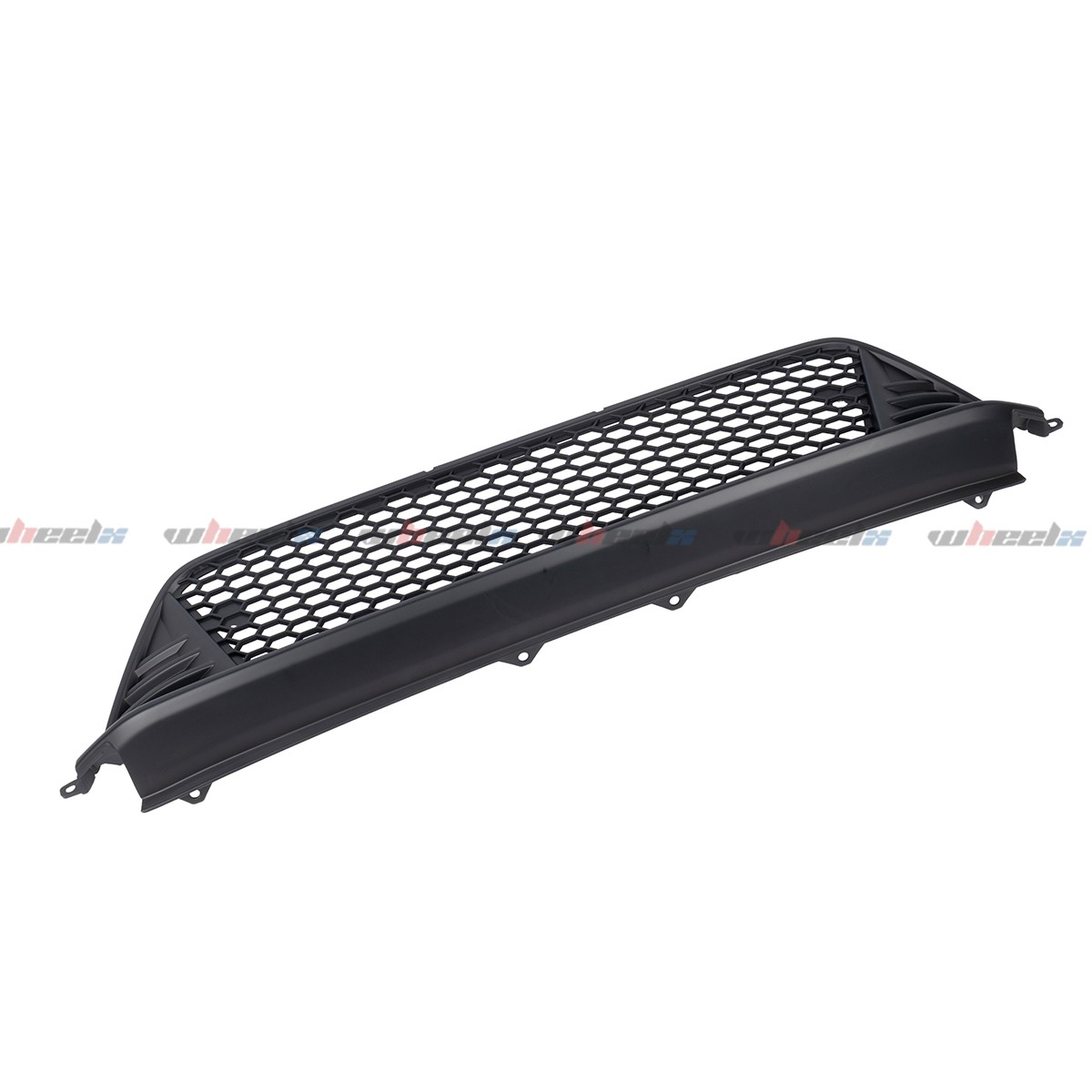 Pearl White Yofer Style V3 Front Bumper & Honeycomb Grille For 22-24 Honda Civic