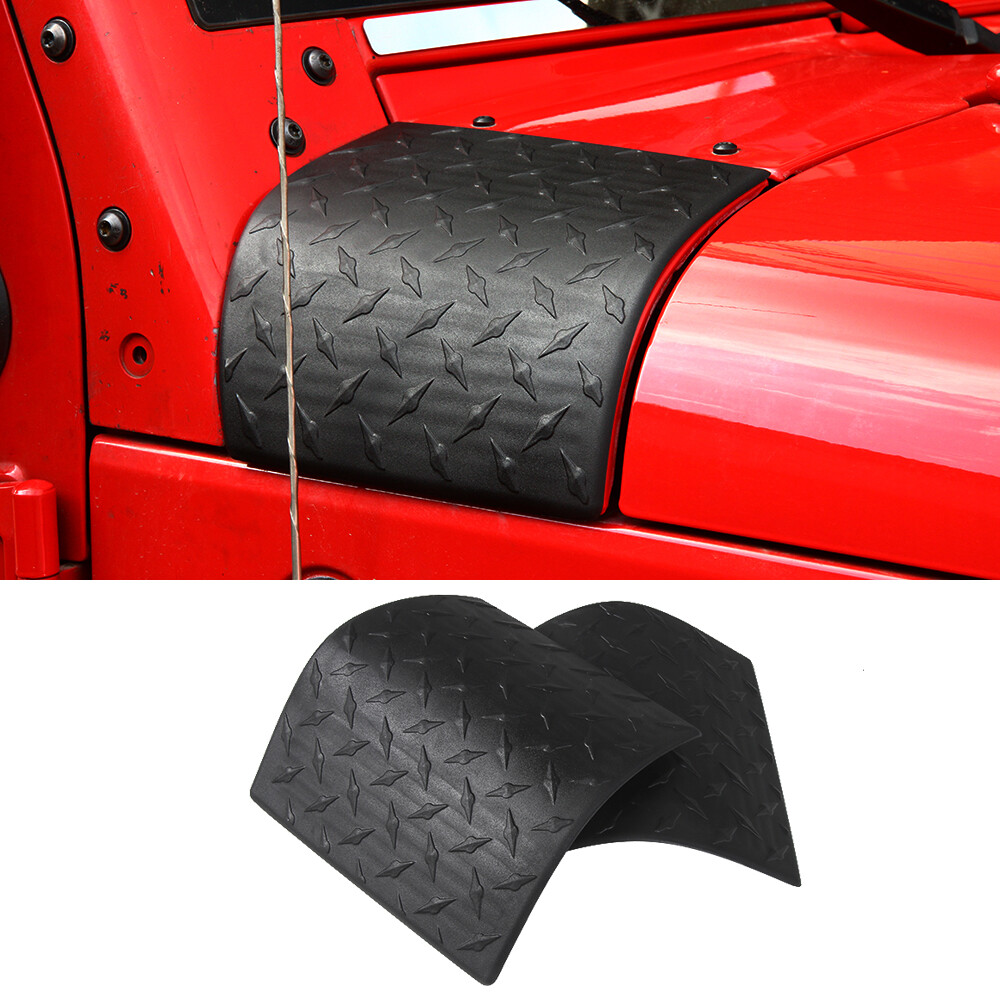 Cowl Body Armor Cover Sport Accessories Part for Jeep Wrangler JK 2007-17 Black