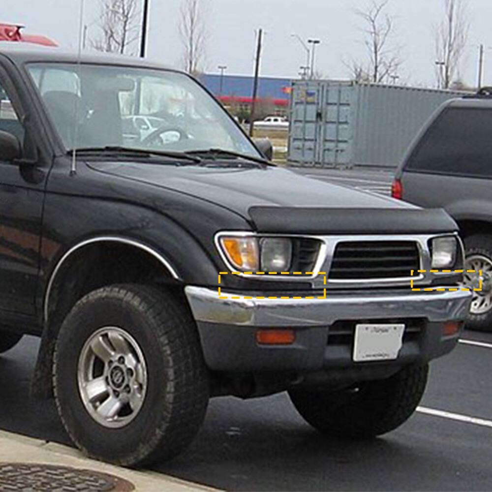 FOR 1995 1996 1997 TOYOTA HEADLIGHT TACOMA FILLER TRIM RIGHT & LEFT PAIR