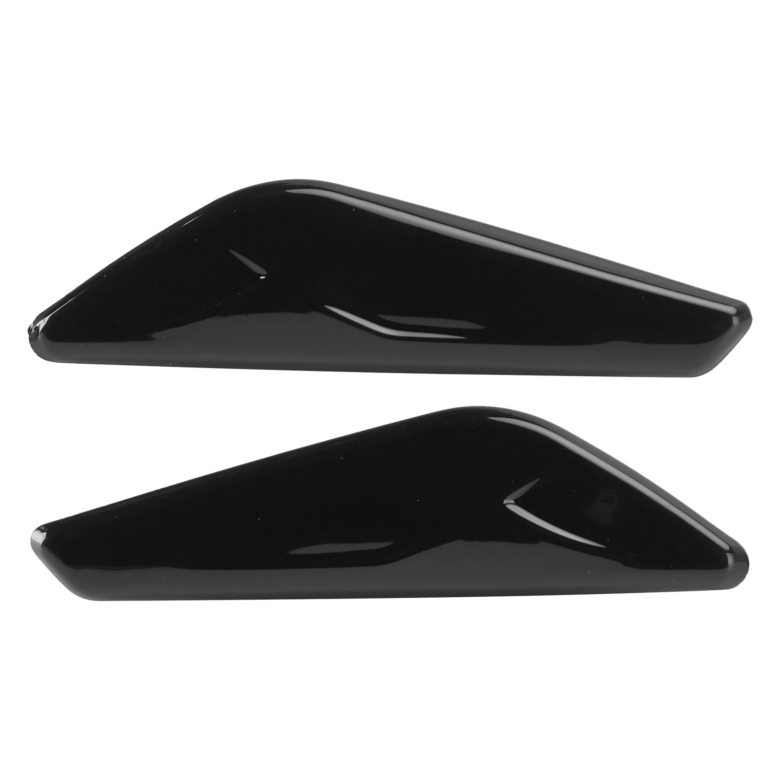Left+Right Front Fender Black Trim 51117338569+51117338570 For BMW X3 F25 X4 F26
