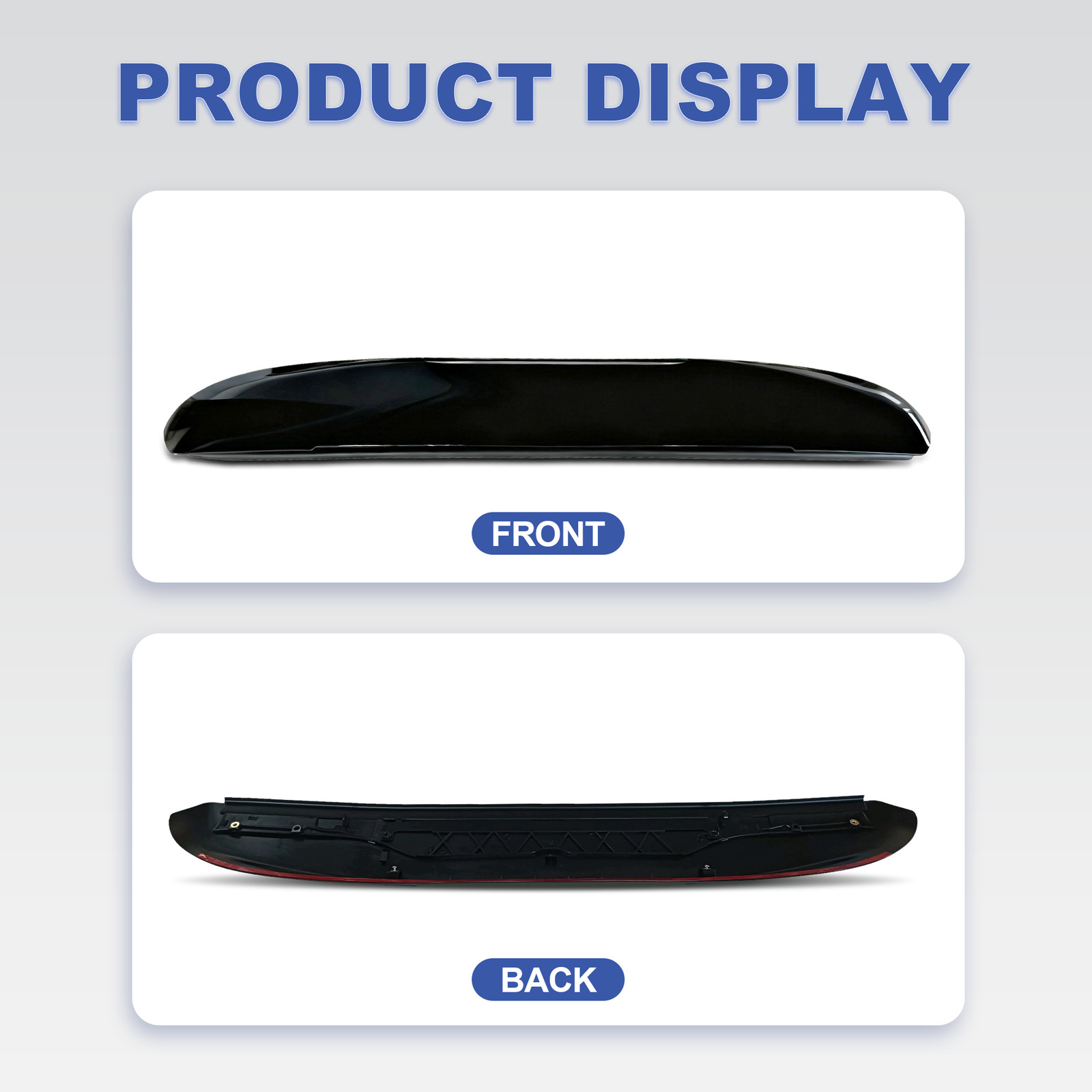 For 2002-09 Chevy Trailblazer New Upper Tailgate Molding 19150496 GM1904106