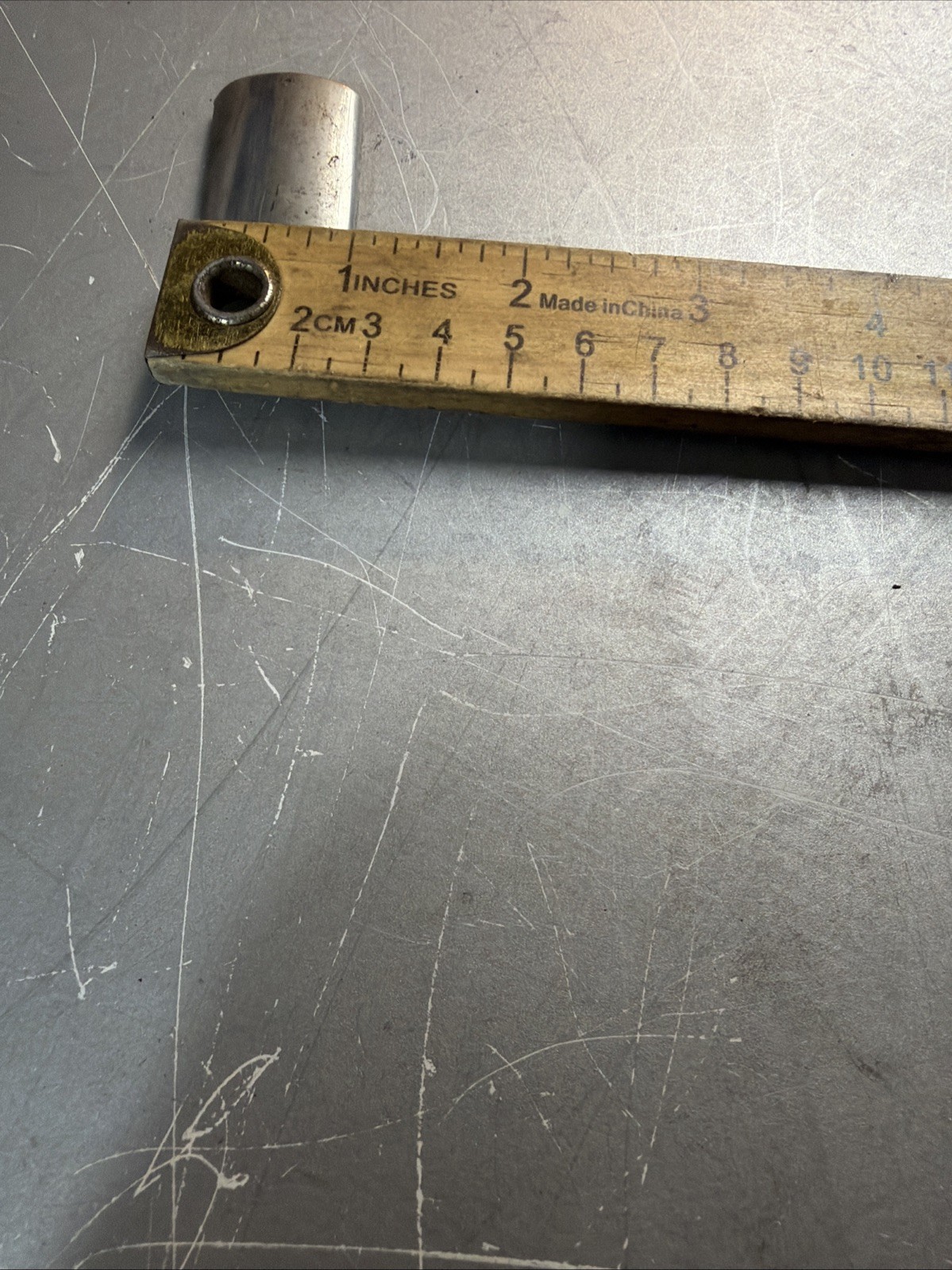 mercury custom chrome trim connector bottom windshield 1955