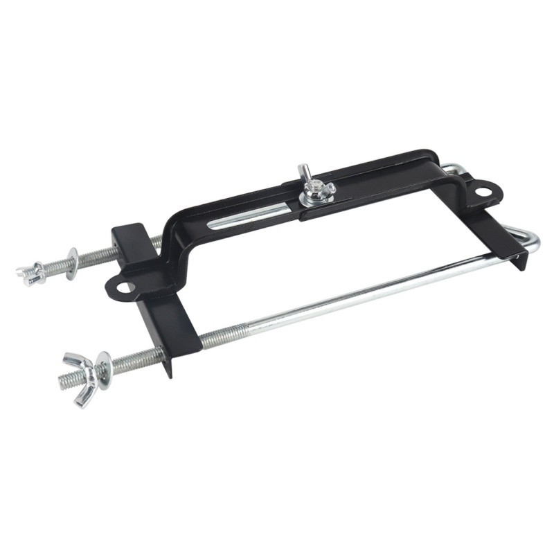 19cm Car Truck Battery Holder Bracket Adjustable Stabilizer Rack Metal Stand Kit