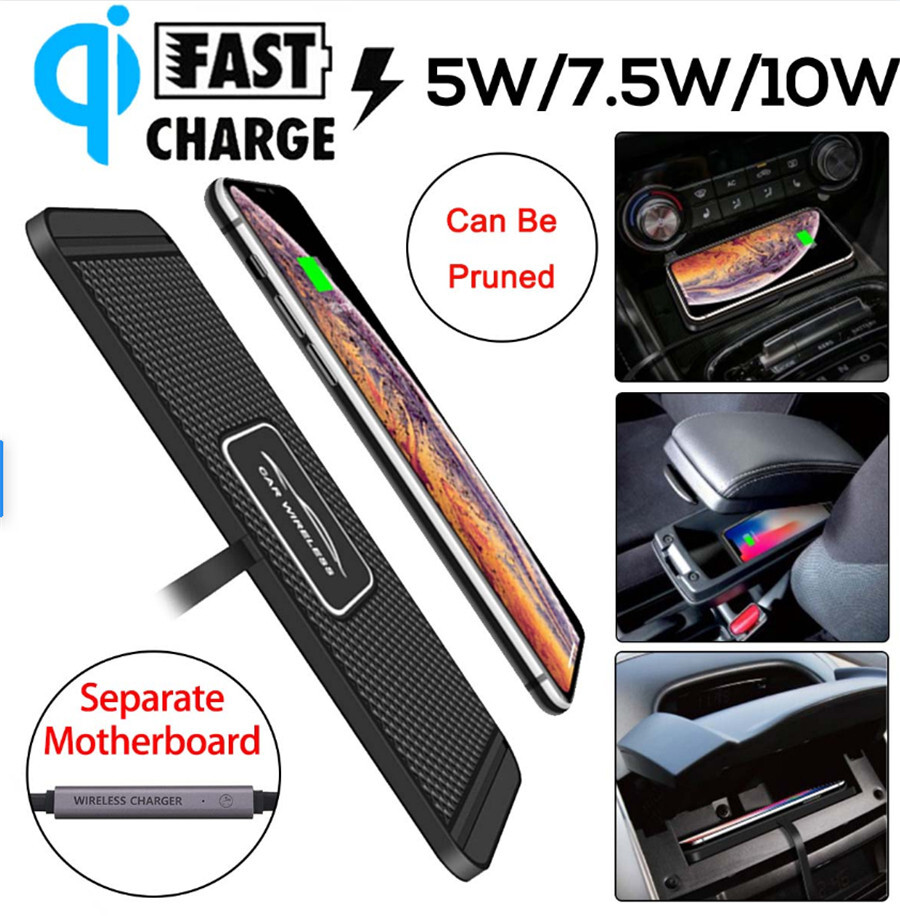 Wireless Fast Charging Stand Charger Dock For Apple iPhone Samsung Galaxy