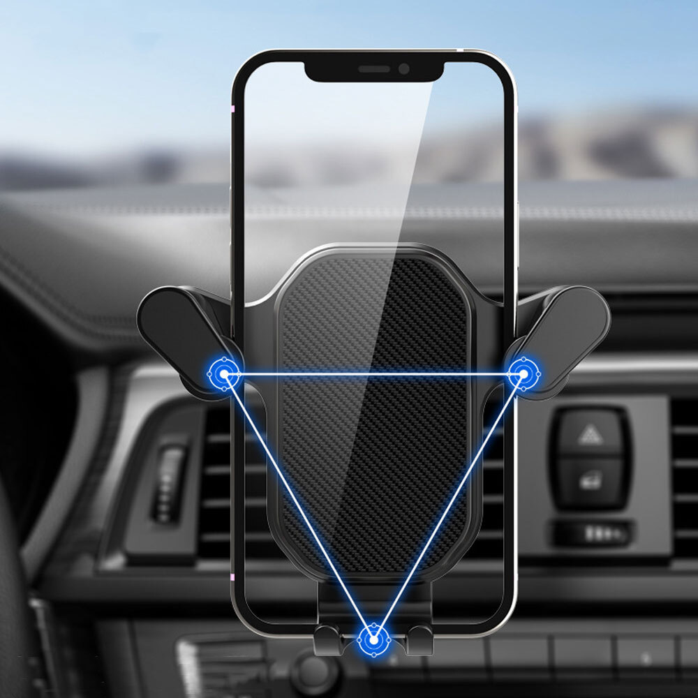 Universal Car Phone Holder Gravity Mobile GPS Support Stand Car Air Vent Mount