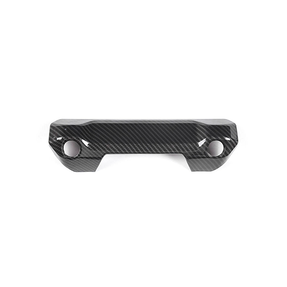 For Toyota Tundra 22-25 Carbon Fiber Tailgate Door Handle Cover Trim Decor Bezel