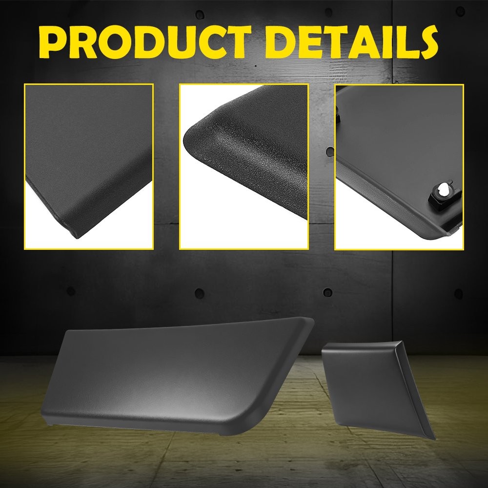 For 2014-2018 Ram Promaster 1500 2500 3500 Front Pillar Door Trim Molding 4Pcs