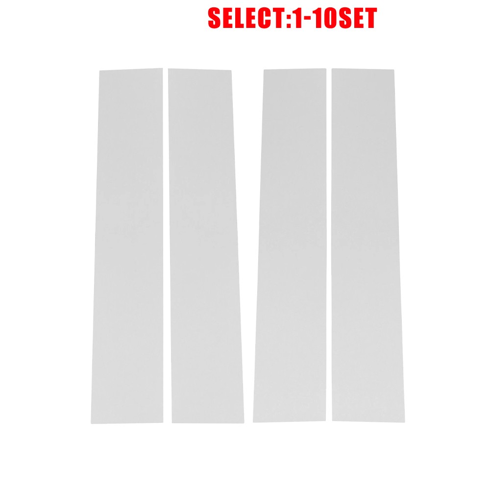 For Ford F-150 2015 2016 2017 2018 2019 2020 2021 Chrome B Pillar Covers 4-40X