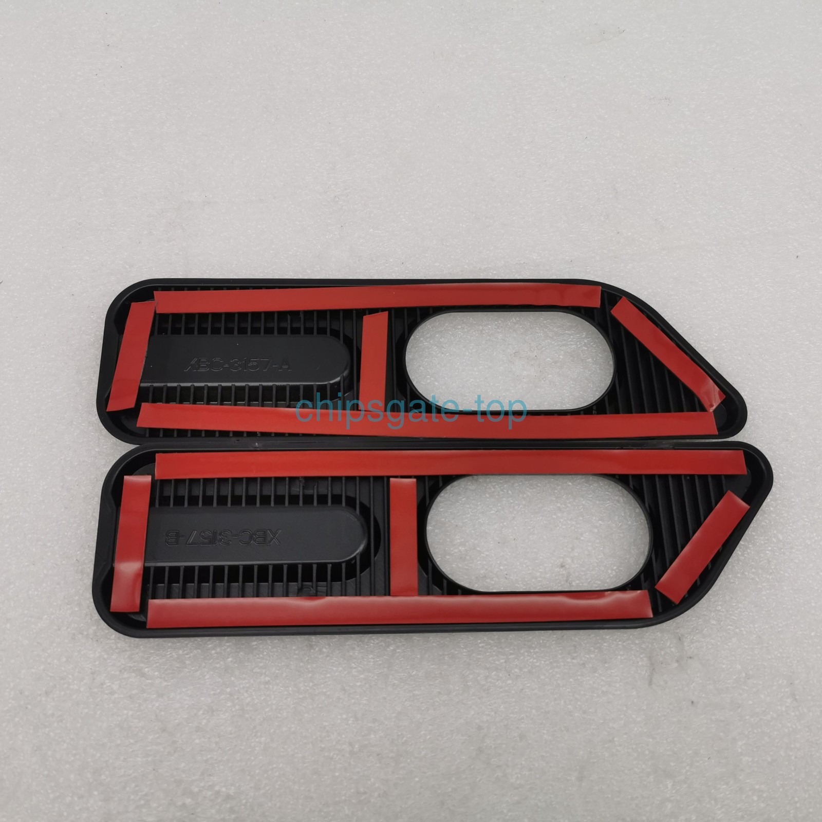 For Suzuki Jimny 2019-2024 Black Side Marker Lights Lamps Cover Trim Accessories
