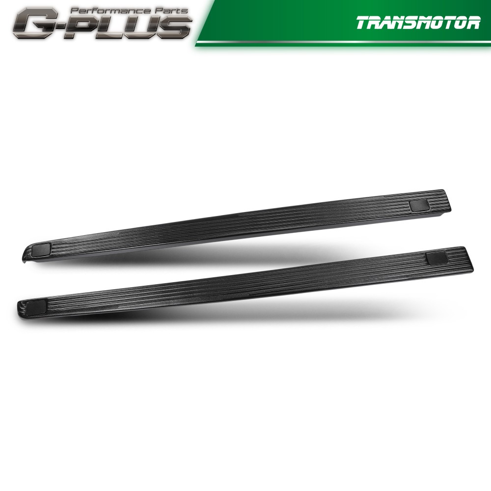 PAIR Fits Ford F250 F350 Super Duty 6 3/4′ Bed Side Rail Top Moulding Cover cap