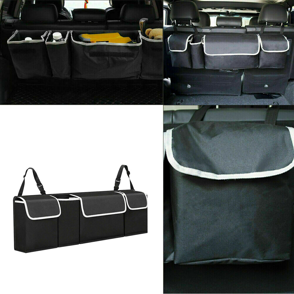 Multi-use Car Trunk Organizer Back Seat Storage Box Bag Oxford Car Accessories