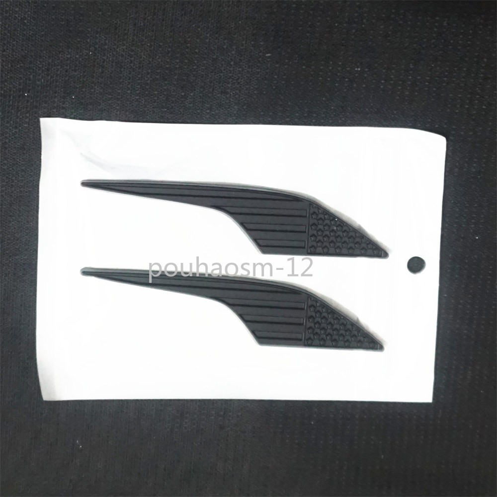 2x Matte USA Flag Black Right Metal Emblem Sticker Badge Decal America V8 Pickup