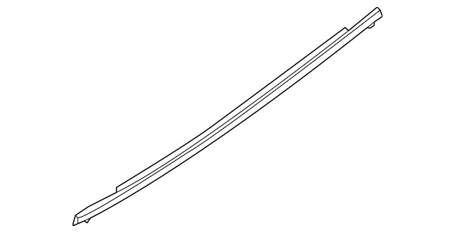 Genuine Mazda Belt Molding BCJH-50-650G