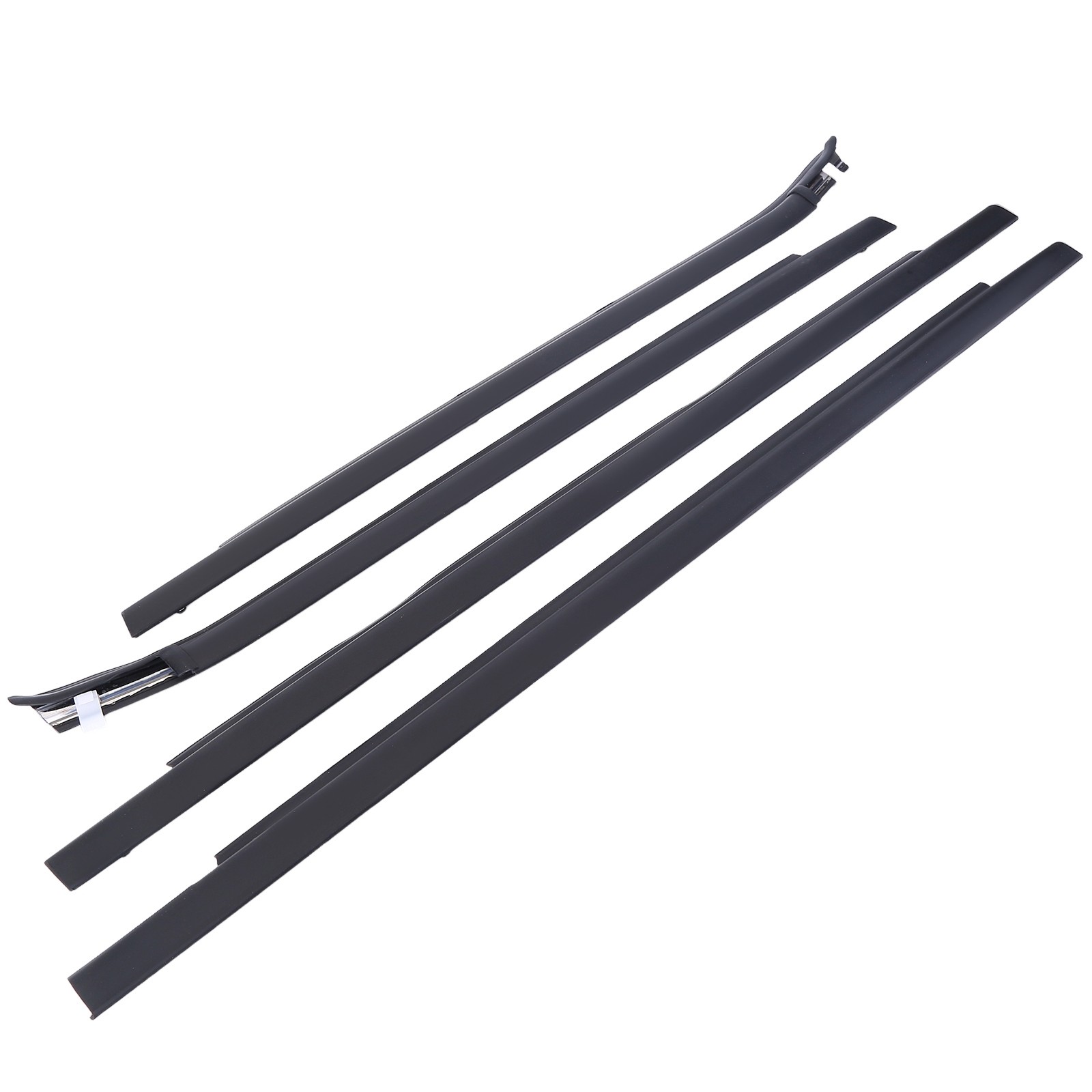 FOR TOYOTA TUNDRA 2000-2006 DOUBLE CAB 4PCS WEATHERSTRIP OUTER LOWER WINDOW