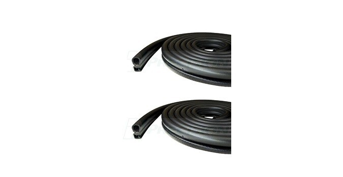 fits 1987 – 2007 Peterbilt – 379 377 10 pc. Door weatherstrip seal kit channels