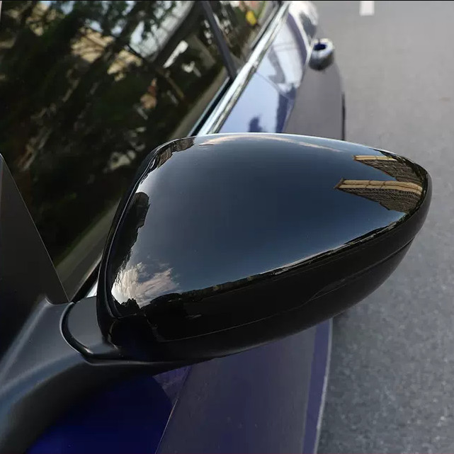 For Honda Accord 2023-2025 Glossy Black Side Rearview Mirror Overlay Cover trim