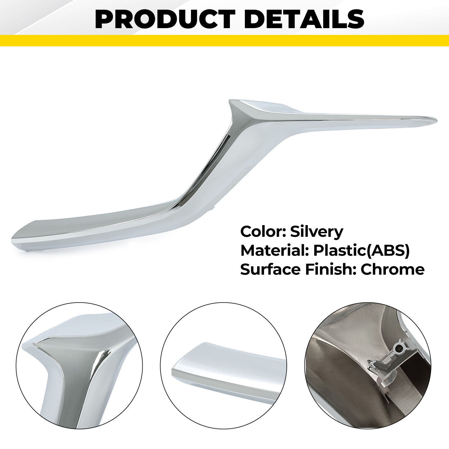 Front Left Side Lower Grille Molding Trim Fit For Mazda CX-5 17-21 #KB8A-50-7K1B