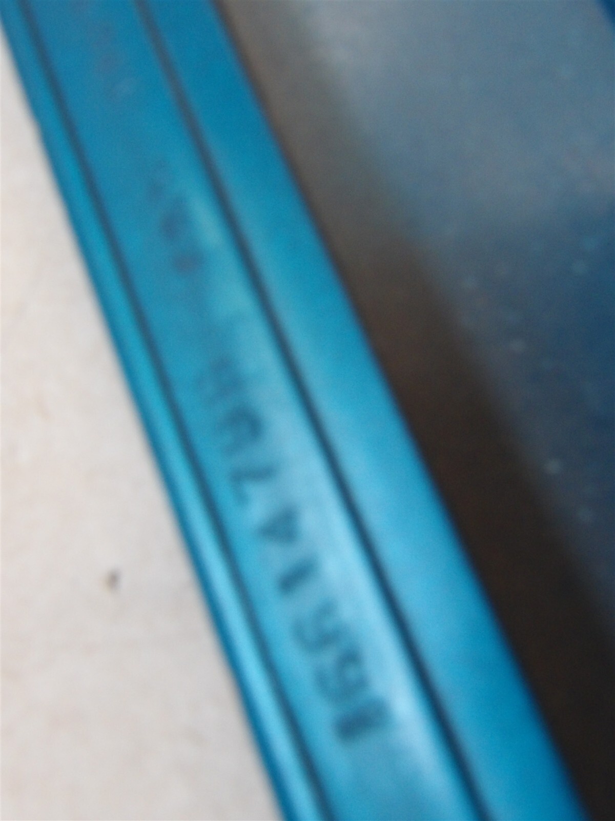 1992-1995 PONTIAC GRAND AM TWO DOOR REAR QUARTER PANEL RH PASSENGER SIDE TEAL