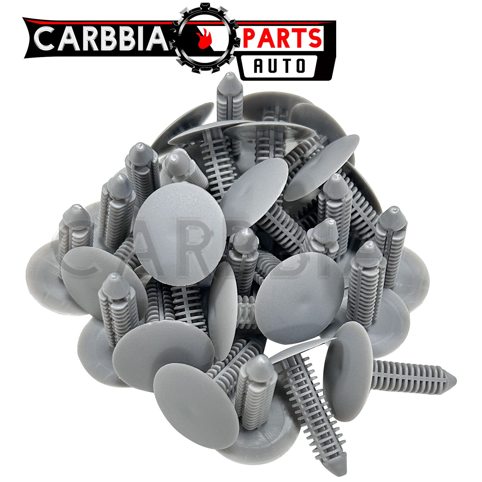 30pcs For Auveco 20345 Chevrolet Tahoe Headliner Retainer Grey Nylon Clip A20345