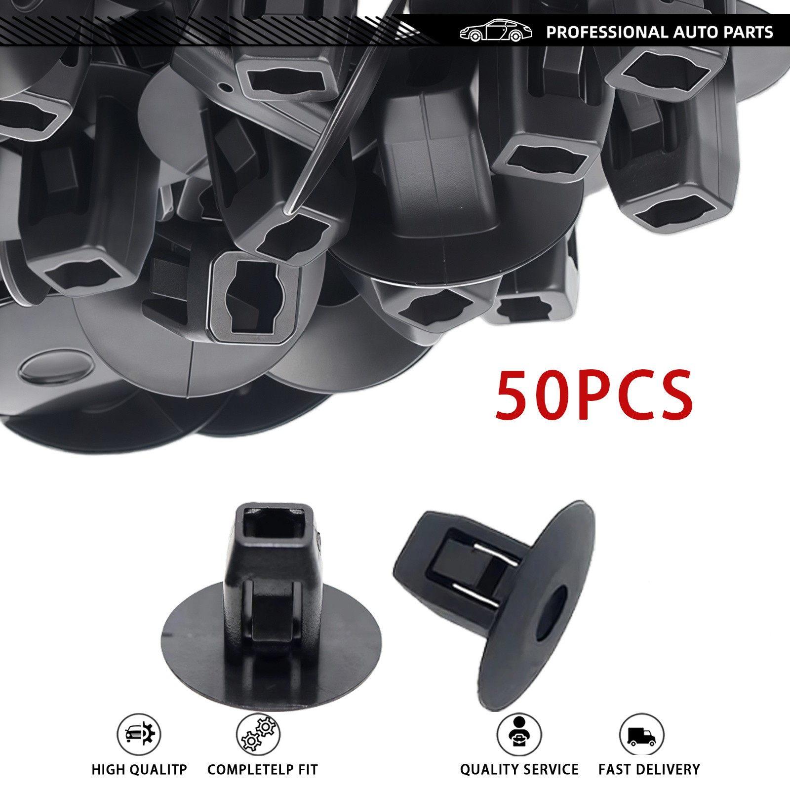 Set of 50 Fender Apron Grommet Nut Clip Fits For Acura Honda CR-V 2012-2016