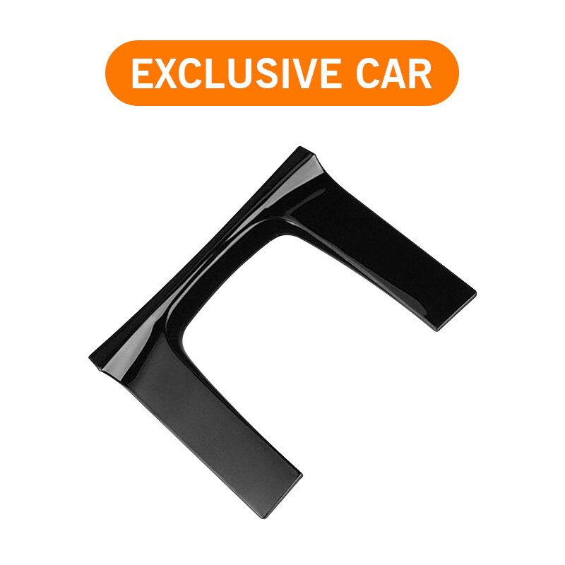 FOR HONDA CIVIC 10TH 2016-2021 PIANO BLACK SHIFT INTERIOR GEAR COVER PANEL TRIM