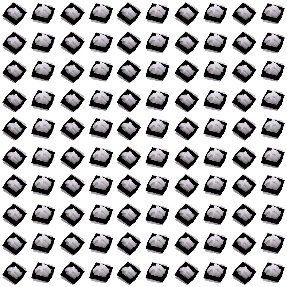100pcs Car Molding Rocker Panel Retainers Clips Fit For Hyundai Kia 87756-2E000