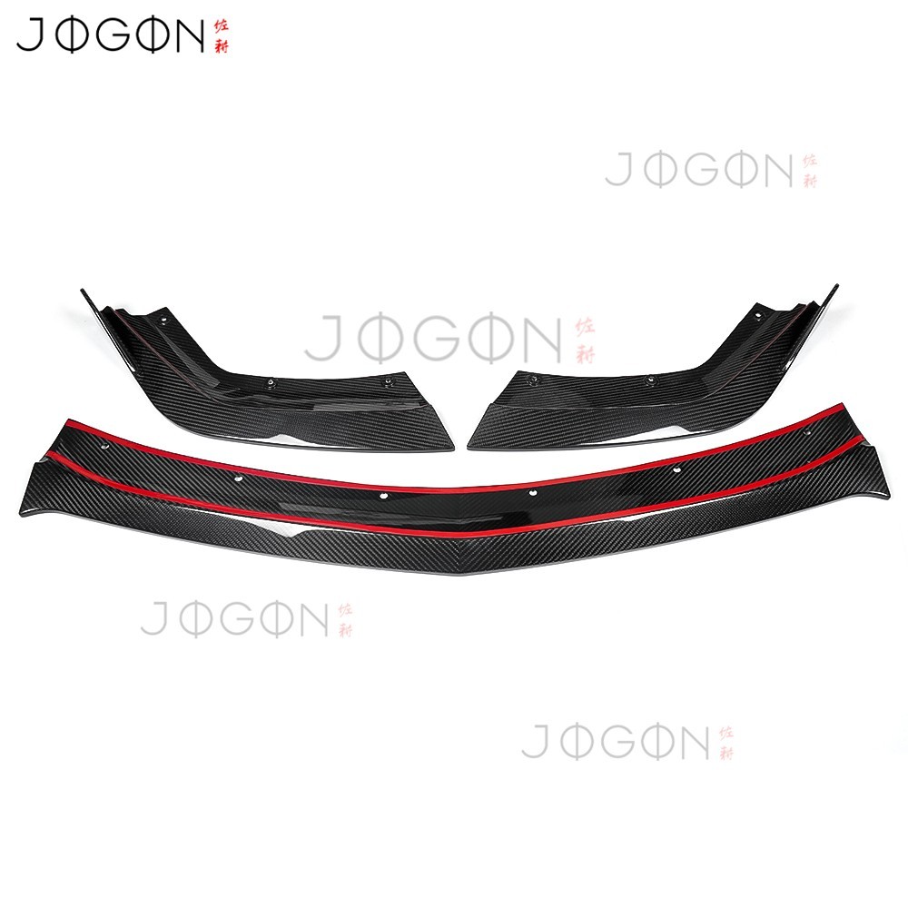 Carbon For Acura Integra Type S 2023 2024-2026 Exterior Front Bumper Lip Trims