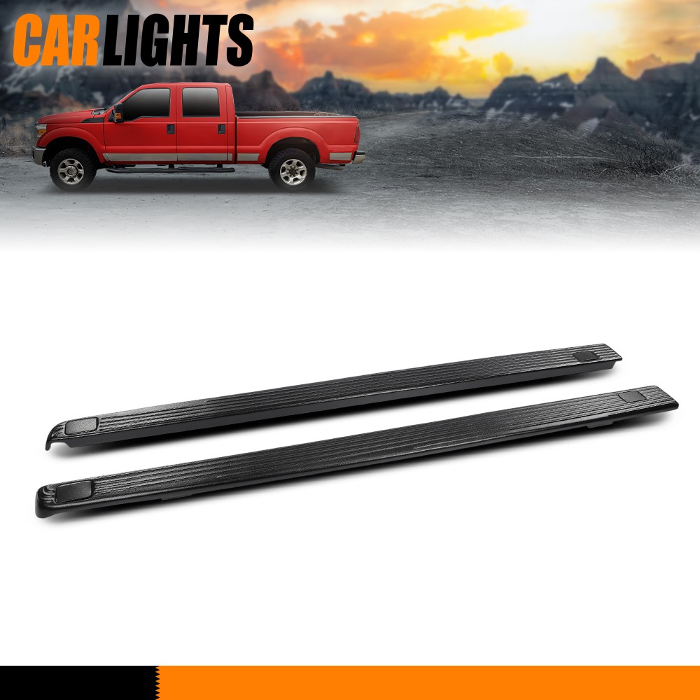 Fits 02-16 Ford F250 F350 2C3Z99291A40BAA 6-3/4 FT Side Bed Rail Molding Covers